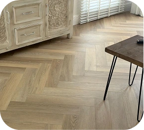 Herringbone Luxury Vinyl Tile