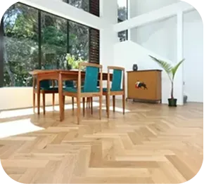 Geometric Wood Flooring