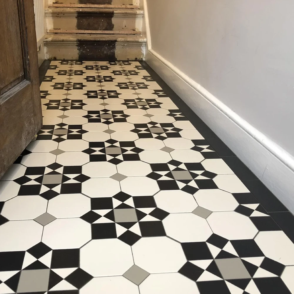 Victorian Oak Floor Tiles