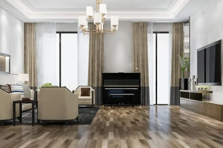 Modern vinyl flooring designs